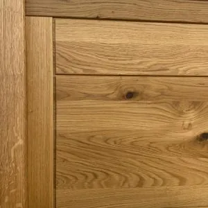 Čelo postelí BA detail dub rustikálne triedenie