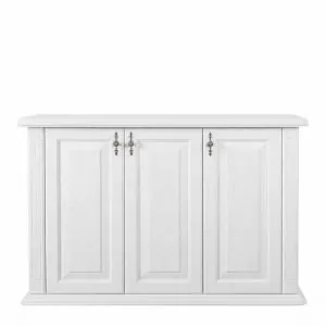 biela komoda v štýle provens