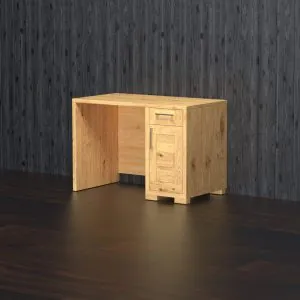 dubový pracovný stôl