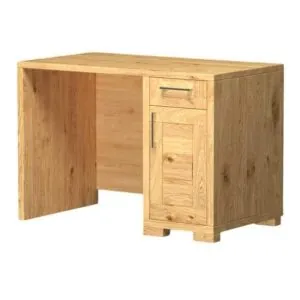 kompaktný písací stolík z masívu