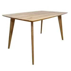 Pevný jedálenský stôl z masívu FINN, 140/160/180/200x90 x 75 cm